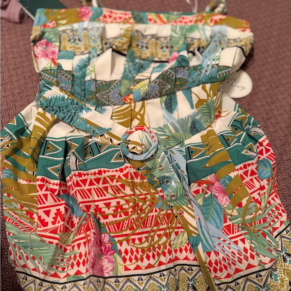 Tropical Patterned Kids Top